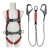 海沨特 标准型全身式安全带 （单）HD-22010 单大钩编织绳款