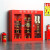 微型工地消防器材灭火器展示柜全套应急救援物资储存柜小型消防站 2人消防站标准套装含1.4柜下单