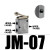 二位三通机械阀JM-05JM-06JM-06AJM-07手动气阀开关控制阀 JM07滚轮式按钮