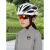 热奥儿童速滑头盔骑行轮滑一体成型比赛男头盔速滑安全帽运动防护 炫酷白 S