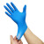 沁度橡胶护一次性加厚耐用型丁腈手套护静电滑无粉Latex gloves 耐用防滑型宝蓝丁10只装 M
