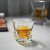 BOHEMIA捷克进口水晶玻璃裂纹威士忌酒杯洋酒平底杯 高档轻奢酒杯单支