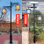 定制适用户外3米景观灯led公园小区防水复古灯笼中式仿古太 双头圆杆3.5米接电款