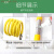 304不锈钢燃气管管天然气管液化气金属波纹管软管埋墙3分4分 黄色 1.2寸特厚20米
