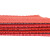 金诗洛 KZYT15 S型PVC镂空地毯 塑胶防水泳池垫浴室厕所防滑垫 加密6厚1.2m宽*1m红色