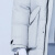 波司登（BOSIDENG）太空系列户外羽绒服男女情侣款简约风长款蓄热保暖B30143660 星辰灰 星辰蓝834A 165/88A