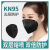 盾守 9301折叠口罩 KN95一次性防护口罩 耳戴式口罩 单位：只 黑色