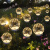 欧迈赫led圆球插地芦苇灯户外太阳能庭院景观灯装饰彩灯防水美陈亮化灯 接电-直径80mm直杆款