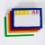 飞尔（FLYER）卡K士软磁片贴 透明硬胶套 塑料PVC硬卡套展示牌【101x68mm A8蓝色带背胶】50个起批