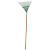 塑料搂草耙子环卫搂落叶园林园艺清洁工具 单位个  QJ1101 22齿木柄不锈钢耙160cm