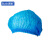 苏识 一次性头套 PP+PE帽 蓝色 均码 顶 3370001