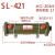 探福(螺旋式SL-421)液压水冷散热器 多管道油压冷却器剪板P1383