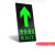 豪赛雷 安全通道向右标志牌 PVC夜光消防地贴标识牌指示牌 （地贴）安全通道向右