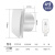 排气扇厨房家用卫生间浴室抽风机百叶窗换气扇墙壁排风扇强力静音 J10送止回阀+遥控器
