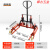 花乐集保轮堆高机手动式液压轮胎搬运器保轮工具拆轮胎推车重载双轮保养 商务款