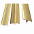 金格羽加厚黄铜T字型木地板T型铜条压条门口收边条楼梯防滑铜压线铜的 (加厚) 防滑32--m-mT--型