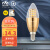 雷士照明（NVC）LED灯泡尖泡E14小螺口蜡烛灯泡照明高亮节能灯 9瓦白光6500K