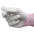 稳斯坦 WF123 PU涂掌手套 防滑手套浸胶涂层点塑纱线劳保手套 (10双)粉S
