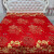 极惠家被面子挂红婚庆款红色福字大布头结婚红床单被罩大炕单加厚斜纹 五福临门 4米布料（4米乘2.3米）