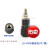 JS-910B接线柱 4mm香蕉头插座座接线端 音箱座 红 黑色(2个) 黑色-中号(螺帽带金属圈)2个