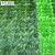 集华世 仿真绿植草坪地垫商用酒店商场绿叶围栏餐厅吊顶遮阳装饰【浅色绿萝叶(1米x3米)】JHS-0646