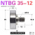 NTBG外螺纹轴承NTBGT M10 M8 M6 M5 M4螺杆螺丝轴承滑轮NTSBG导轮 NTBG 35-12
