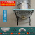 免打孔排气扇厨房油烟机排风扇大功率抽风机家用强力换气扇防定制 12寸不锈钢铁+3米管油槽套餐
