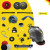 定制德国卡赫凯驰洗地机配件BD50/50C刷盘胶刮条吸排污水管针盘轮 黄色把手