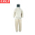 京洲实邦 喷砂衣打砂服 帆布加厚防护服【白色裤子】ZJ-4226