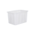 亚桓菡 牛筋箱300升-3   990*650*585白色 加厚牛筋水箱塑料桶长方形家用储水桶大号方桶养鱼箱大白水箱