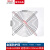 德力西风机金属防护网 散热风扇保护罩 金属网罩风机保护罩 金属防护网(92mm风扇)