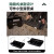 牧高笛户外黑化露营储物箱子便携式大容量硬质收纳箱野外野营装备 睿纳收纳硬箱50L PRO(BS)