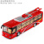芮帕城市公共汽车双层巴士玩具车 仿真合金回力车模型 儿童大巴车男孩 红色大双层巴士 狂欢游乐园CS032