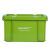 宫胜塑料收纳箱 48*33.5*28.5cm工业军绿色周转箱收纳盒整理箱置物箱