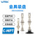 威尔克VRK C-MPTU系列带缓冲快速连接吸盘配金具支架可选防旋转缓冲金具配件 C-MPTUS-A13 白色硅胶 