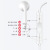 京斯坦 适用于华为Typec接口耳机入耳式Nova9通用耳塞 【3.5mm圆接口】耳机（2件）