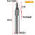 锥度球头刀10柄5度20度30倒角数控雕刻不锈钢钨钢合金立铣刀涂层 R0.75_30_10D_60L_刃长 双边角