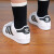 adidas SUPERSTAR魔术贴金标板鞋小白鞋男小童儿童阿迪达斯三叶草 白色/黑色 32(195mm)