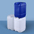 水杉25L蓝色塑料桶加厚废液化工桶25公斤升堆码桶方形桶酒精消毒液分装桶