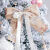 隽然 圣诞节装饰通用圣诞树套装白色植绒树落雪场景布置 2.4米植绒圣诞树（无树下礼盒）	