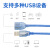 婕满果USB20公对母延长线13510米数据线信号线电脑磁环加长线连接线 蓝色 10米