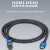 HDMI高清线4K数据线连接机投影仪机顶盒加长米光纤视频线 蓝色2.0版4K 25米