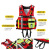 鸣固 救生衣 大浮力成人重型激流救生衣专业水域救援 橙色C款
