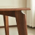 弗尔迪克 实木餐桌 北美黑胡桃木餐桌椅组合全实木长方形现代简约北欧风格 1.8米桌+空念餐椅*4+1.5m长凳*1