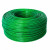 安达通 绿色涂塑钢丝绳 钢丝绳  10#/30kg一卷/150米 