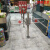 京信达超市收银台护栏小摆门隔离挡人禁止通行围栏不锈钢入 2横杆2立柱 默认1米