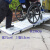 轮椅斜坡板折叠上车门口楼梯坡道无障碍通道残疾老人上下台阶卸货 长1.2米宽75厘米左右折叠