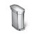 仁聚益定制美国Simplehuman 办公客厅厨房卫生间脚踏45/40/5垃圾桶定制 银色45L垃圾桶