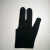 台球手套 球房台球公用手套台球三指手套可定制logo 美洲豹黑色杆布