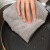 者也 清洁抹布 加厚加大快速吸水高效擦灰物业保洁洗车毛巾 灰色10条装30*30CM